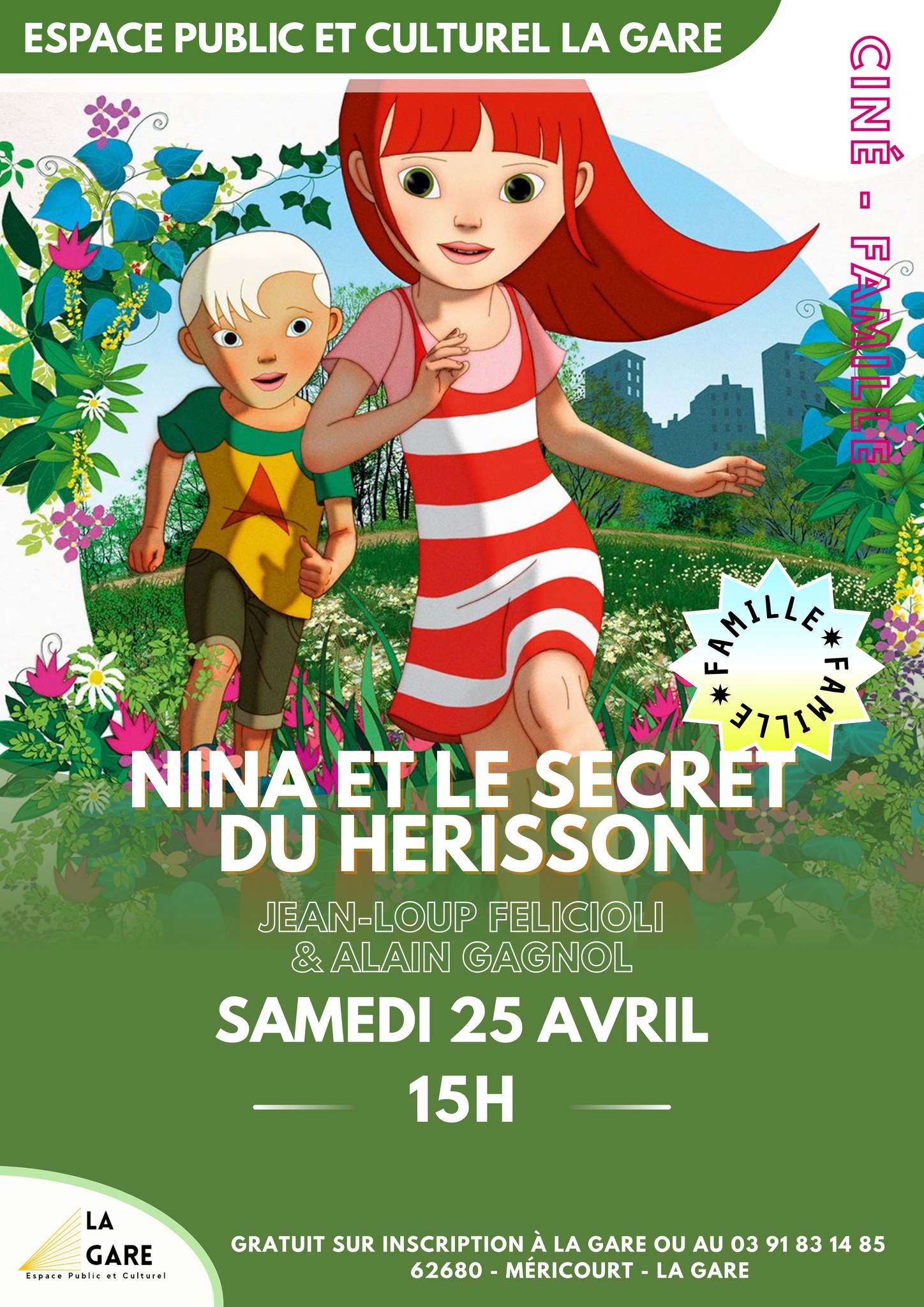 nina et le herisson